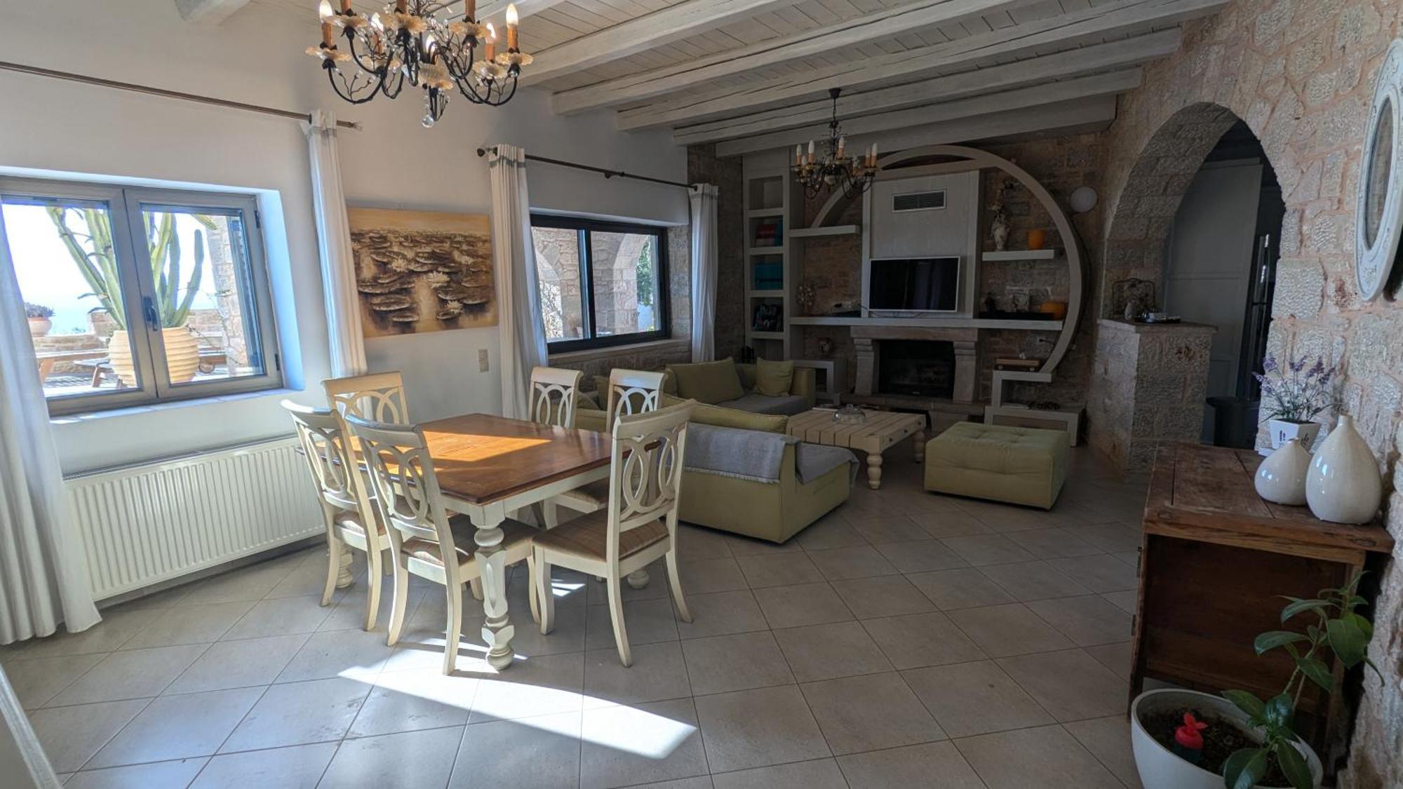 Magnificent, Authentic Private Villa And The Guest House Kardamyli Exterior photo